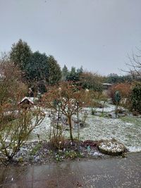 Schnee in Ostfriesland